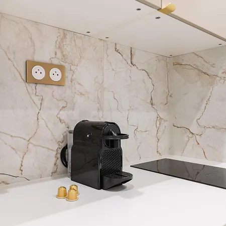 Imhost 7 -cosy Batignolles/galerie Lafayette 아파트 *